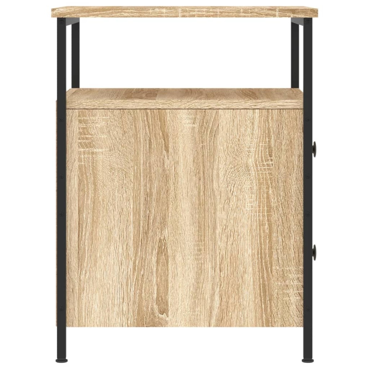vidaXL Κομοδίνα 2 τεμ. Sonoma Δρυς 44x45x60 εκ. από Επεξεργασμένο Ξύλο