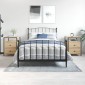 vidaXL Κομοδίνα 2 τεμ. Sonoma Δρυς 44x45x60 εκ. από Επεξεργασμένο Ξύλο