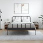 vidaXL Κομοδίνο 2 τεμ. Καπνιστή Δρυς 34x35,5x50 εκ. Επεξεργασμένο Ξύλο