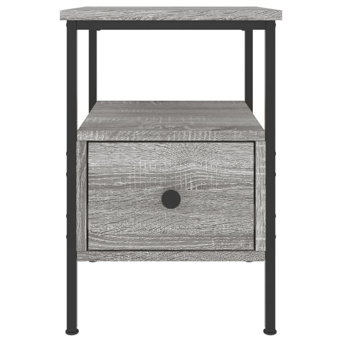 vidaXL Κομοδίνο Γκρι Sonoma 34 x 36 x 50 εκ. από Επεξεργασμένο Ξύλο