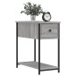vidaXL Κομοδίνα 2 τεμ. Γκρι Sonoma 30 x 60 x 60 εκ. από Επεξεργ. Ξύλο
