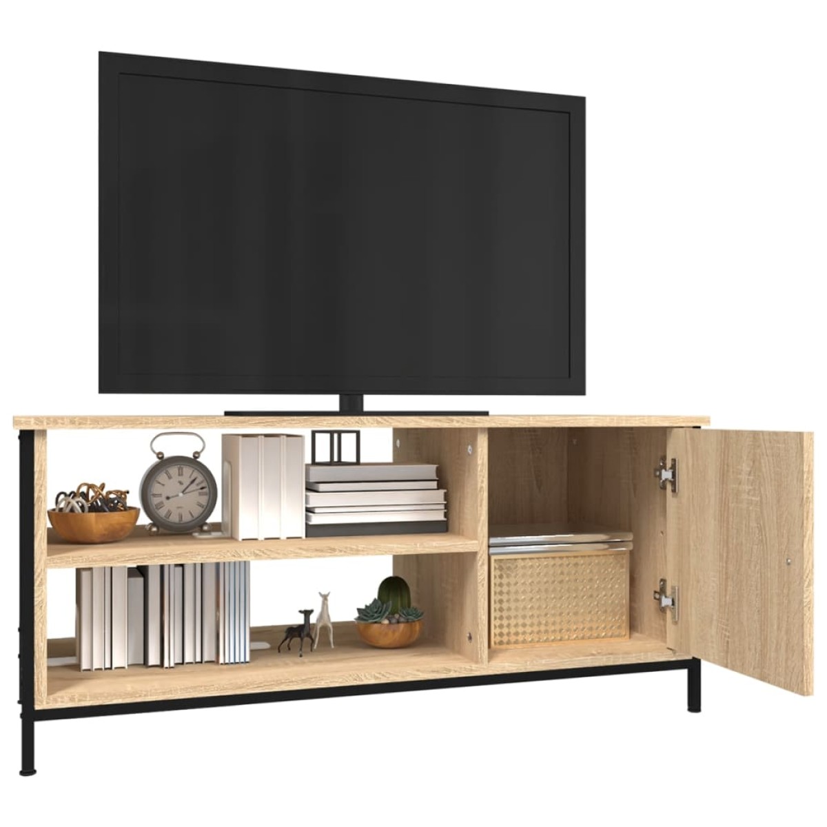 vidaXL Έπιπλο Τηλεόρασης Sonoma Δρυς 100x40x45 εκ. από Επεξεργ. Ξύλο