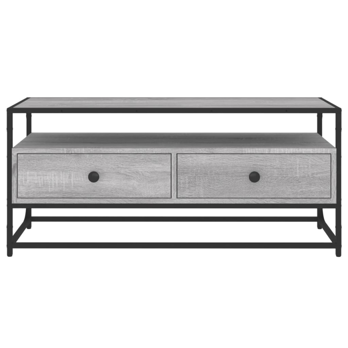 vidaXL Έπιπλο Τηλεόρασης Γκρι Sonoma 100x35x45 εκ. από Επεξεργ. Ξύλο