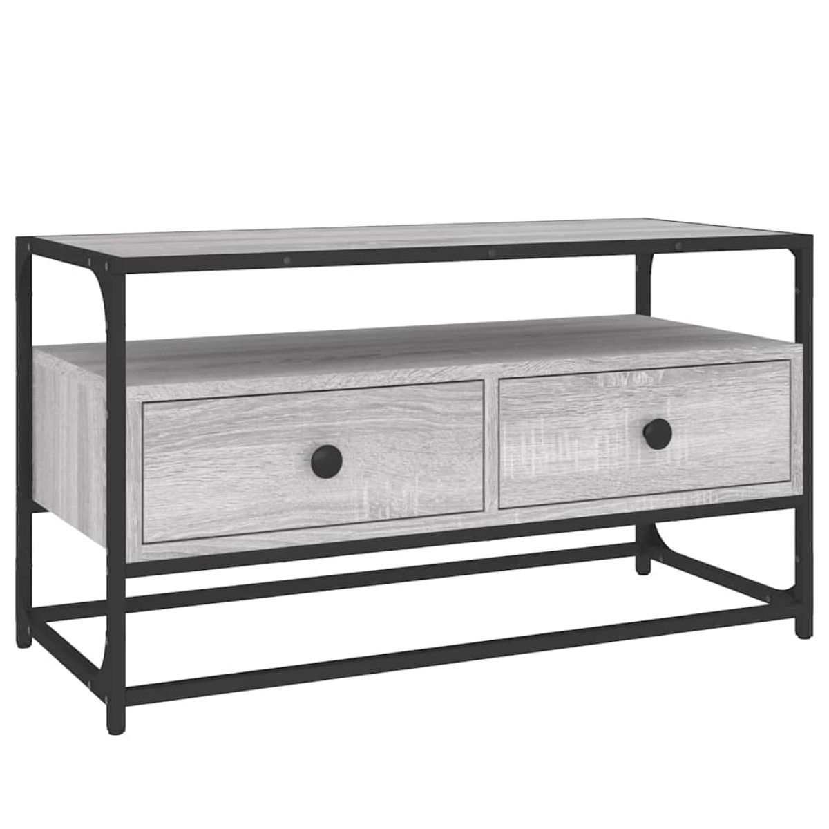 vidaXL Έπιπλο Τηλεόρασης Γκρι Sonoma 80x35x45 εκ. από Επεξεργ. Ξύλο