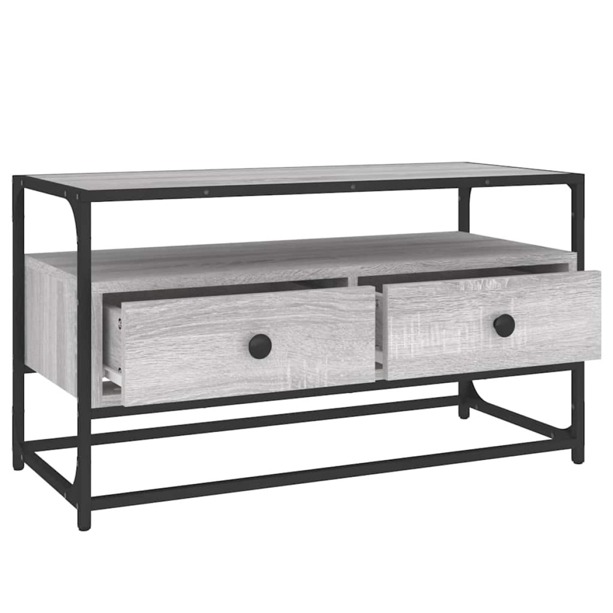vidaXL Έπιπλο Τηλεόρασης Γκρι Sonoma 80x35x45 εκ. από Επεξεργ. Ξύλο