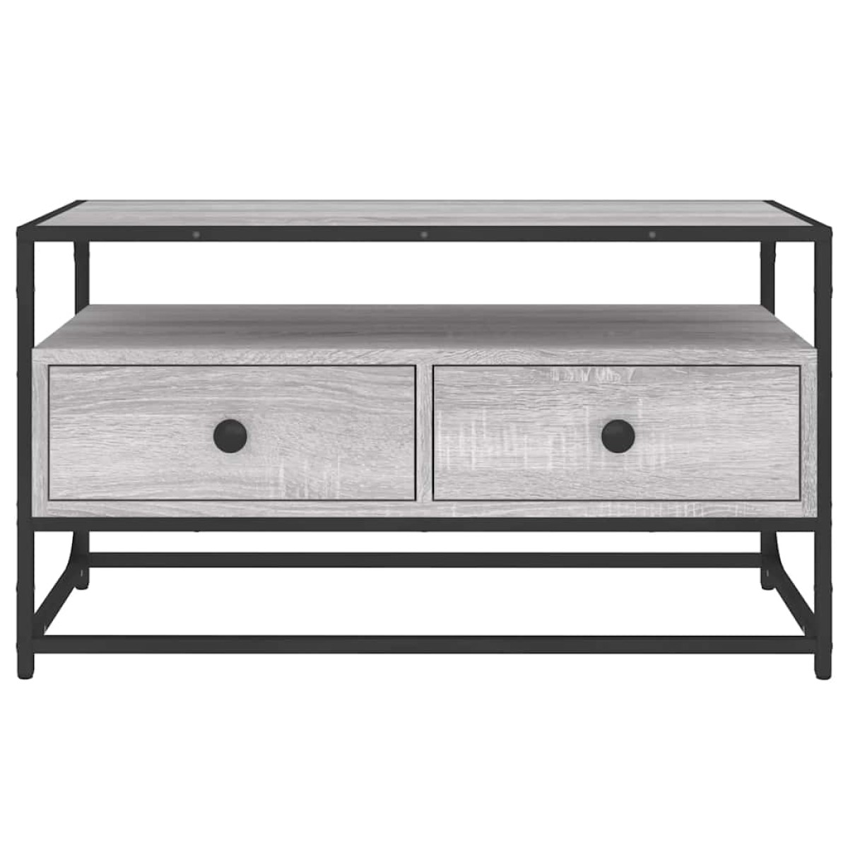 vidaXL Έπιπλο Τηλεόρασης Γκρι Sonoma 80x35x45 εκ. από Επεξεργ. Ξύλο