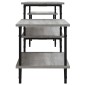 vidaXL Έπιπλο Τηλεόρασης Γκρι Sonoma 197x35x52 εκ. Επεξεργασμένο Ξύλο