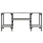 vidaXL Έπιπλο Τηλεόρασης Γκρι Sonoma 102x35x45,5 εκ. από Επεξεργ. Ξύλο