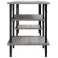 vidaXL Έπιπλο Τηλεόρασης Γκρι Sonoma 102x35x45,5 εκ. από Επεξεργ. Ξύλο