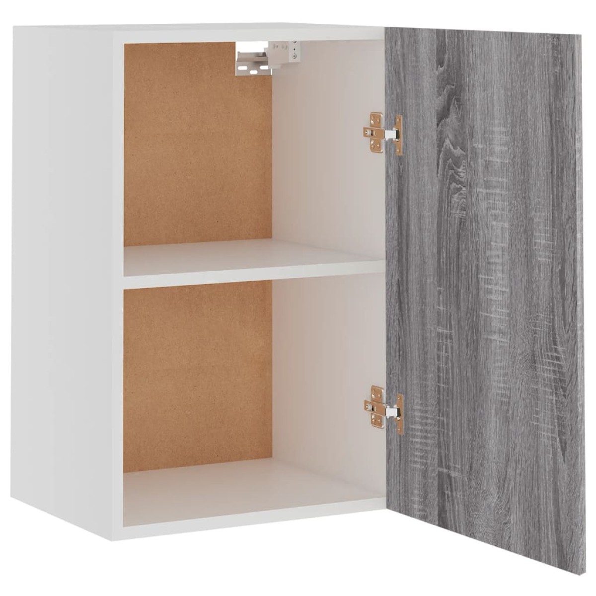 vidaXL Ντουλάπι Κρεμαστό Γκρι Sonoma 39,5x31x60 εκ. Επεξεργασμένο Ξύλο