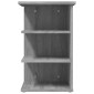 vidaXL Βοηθητικό Έπιπλο Γκρι Sonoma 35x35x55 εκ. Επεξεργασμένο Ξύλο