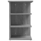 vidaXL Βοηθητικό Έπιπλο Γκρι Sonoma 35x35x55 εκ. Επεξεργασμένο Ξύλο