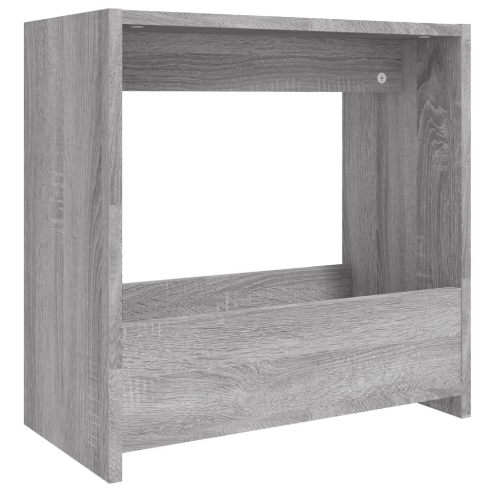 vidaXL Βοηθητικό Τραπέζι Γκρι Sonoma 50x26x50 εκ. Επεξεργασμένο Ξύλο