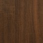 vidaXL Βοηθητικό Τραπέζι Καφέ Δρυς 50x26x50 εκ. Επεξεργασμένο Ξύλο