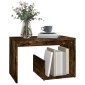 vidaXL Βοηθητικό Τραπέζι Καπνιστή Δρυς 59x36x38 εκ. Επεξεργασμένο Ξύλο