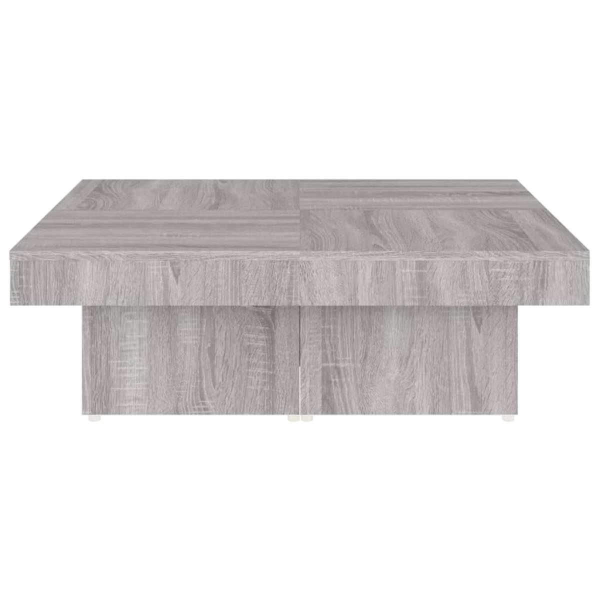 vidaXL Τραπεζάκι Σαλονιού Γκρι Sonoma 90x90x28 εκ. Επεξεργασμένο Ξύλο
