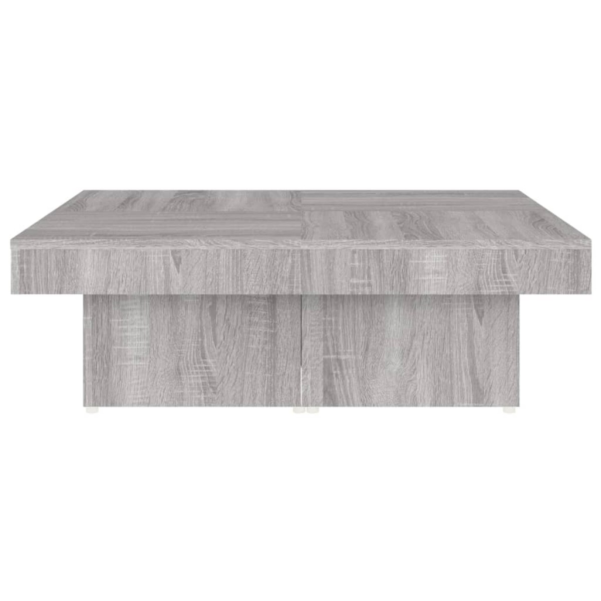 vidaXL Τραπεζάκι Σαλονιού Γκρι Sonoma 90x90x28 εκ. Επεξεργασμένο Ξύλο