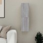 vidaXL Έπιπλο Τηλεόρασης Επιτοίχιο Γκρι Sonoma 30,5 x 30 x 110 εκ.