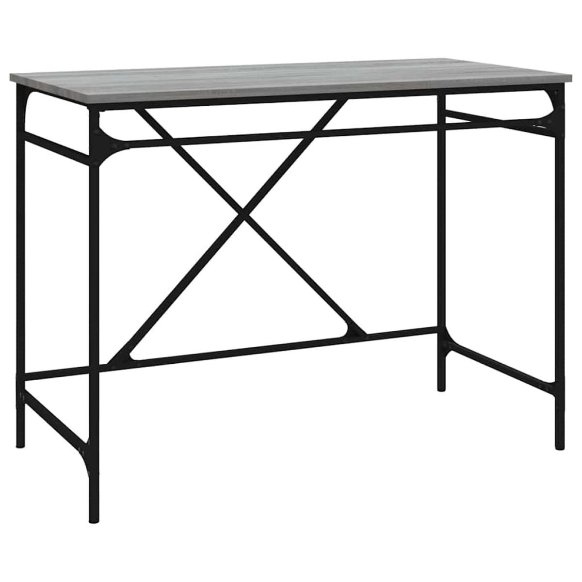 vidaXL Γραφείο Γκρι Sonoma 100 x 50 x 75 εκ. από Επεξεργασμένο Ξύλο