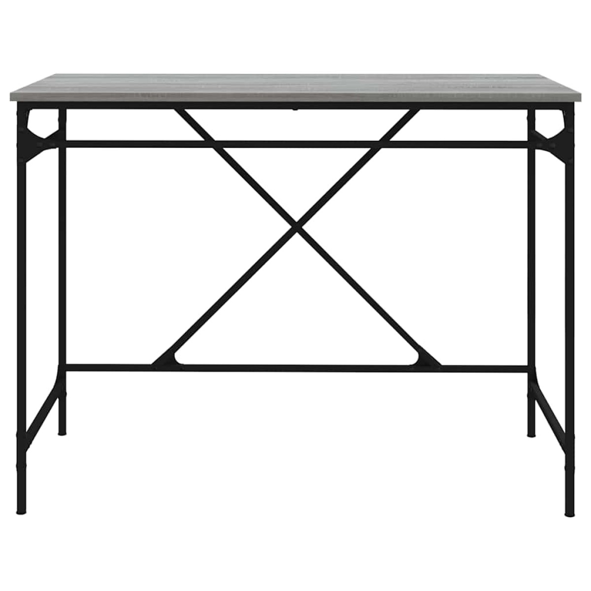 vidaXL Γραφείο Γκρι Sonoma 100 x 50 x 75 εκ. από Επεξεργασμένο Ξύλο