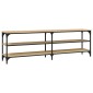 vidaXL Έπιπλο Τηλεόρασης Sonoma Δρυς 160x30x50 εκ. Επεξ. Ξύλο