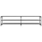 vidaXL Έπιπλο Τηλεόρασης Γκρι Sonoma 200x30x50 εκ. Επεξ. Ξύλο