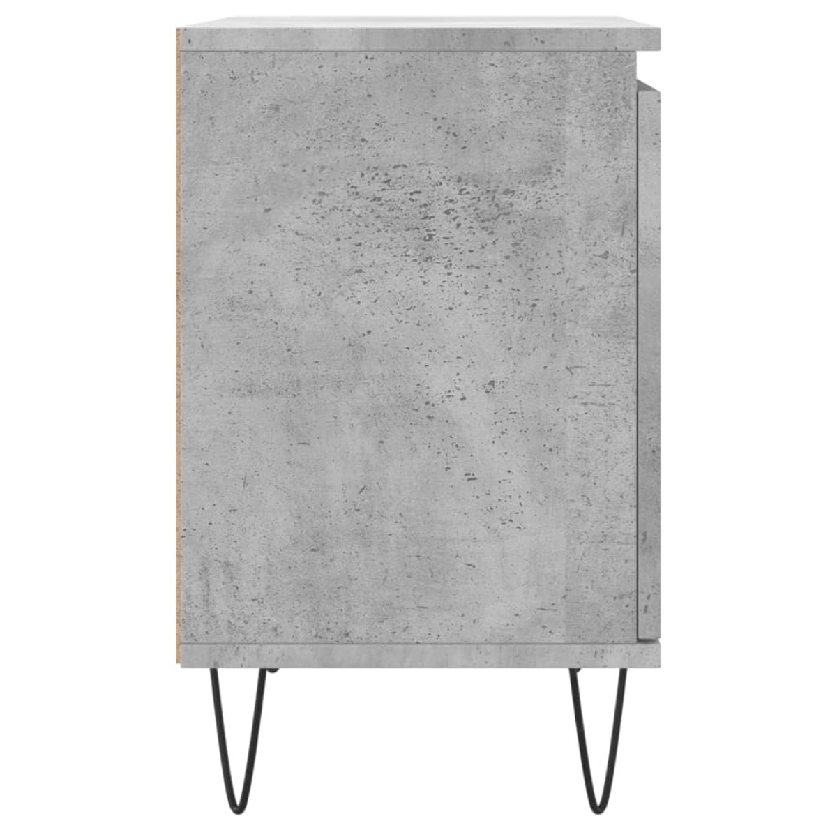 vidaXL Κομοδίνα 2 τεμ. Γκρι Σκυρ. 40x30x50 εκ. από Επεξεργασμένο Ξύλο