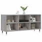 vidaXL Έπιπλο Τηλεόρασης Γκρι Sonoma 103,5x30x50 εκ Επεξεργασμένο Ξύλο
