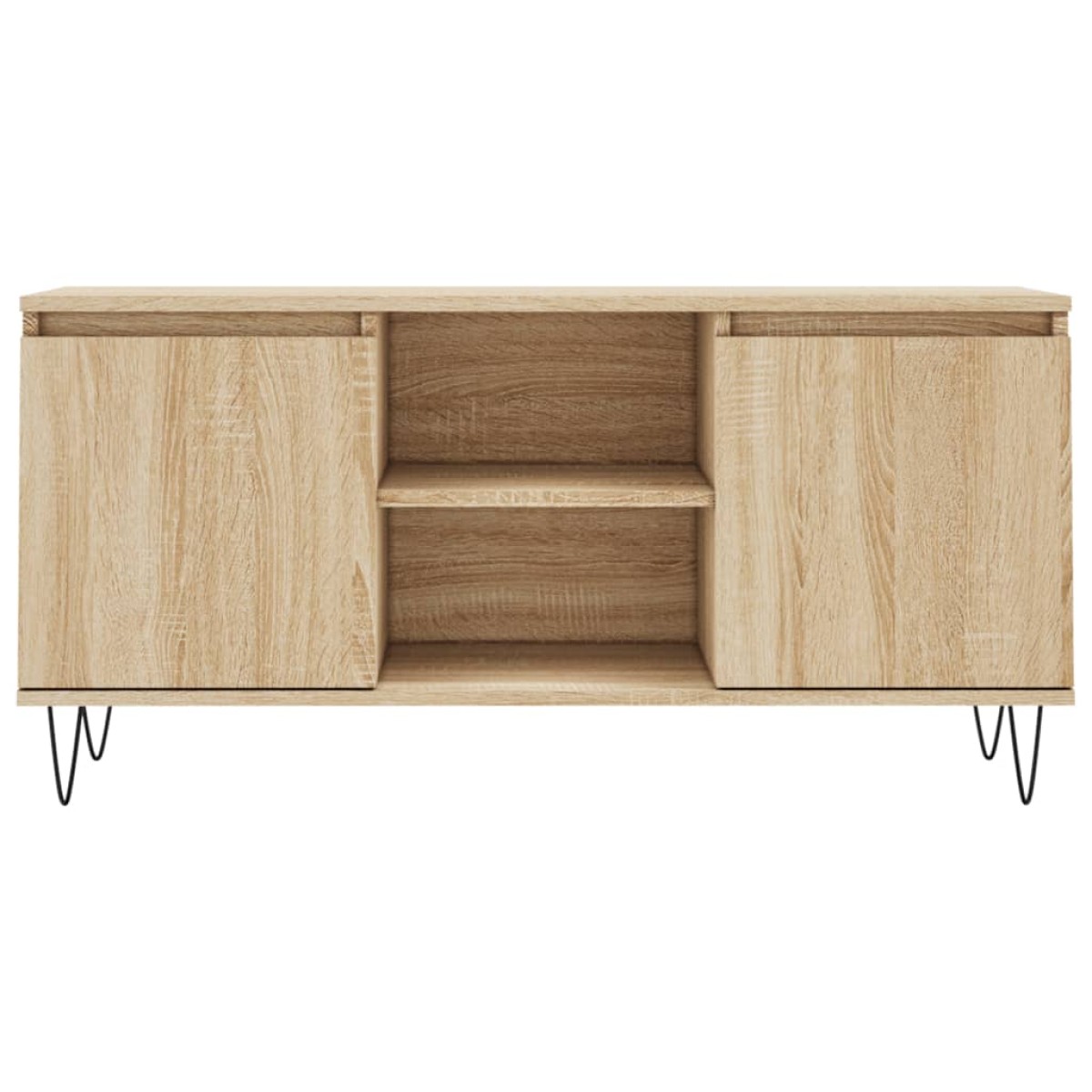 vidaXL Έπιπλο Τηλεόρασης Sonoma Δρυς 104 x 35 x 50 εκ. Επεξεργ. Ξύλο