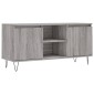 vidaXL Έπιπλο Τηλεόρασης Γκρι Sonoma 104 x 35 x 50 εκ. Επεξεργ. Ξύλο