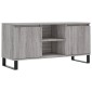 vidaXL Έπιπλο Τηλεόρασης Γκρι Sonoma 104 x 35 x 50 εκ. Επεξεργ. Ξύλο