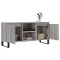 vidaXL Έπιπλο Τηλεόρασης Γκρι Sonoma 104 x 35 x 50 εκ. Επεξεργ. Ξύλο