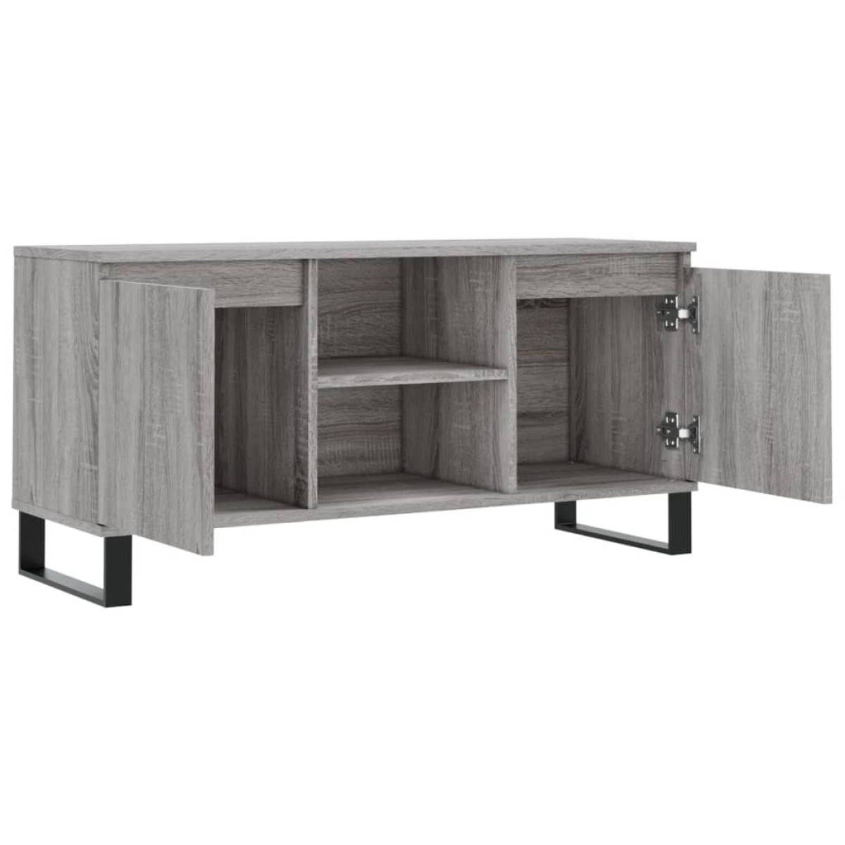 vidaXL Έπιπλο Τηλεόρασης Γκρι Sonoma 104 x 35 x 50 εκ. Επεξεργ. Ξύλο