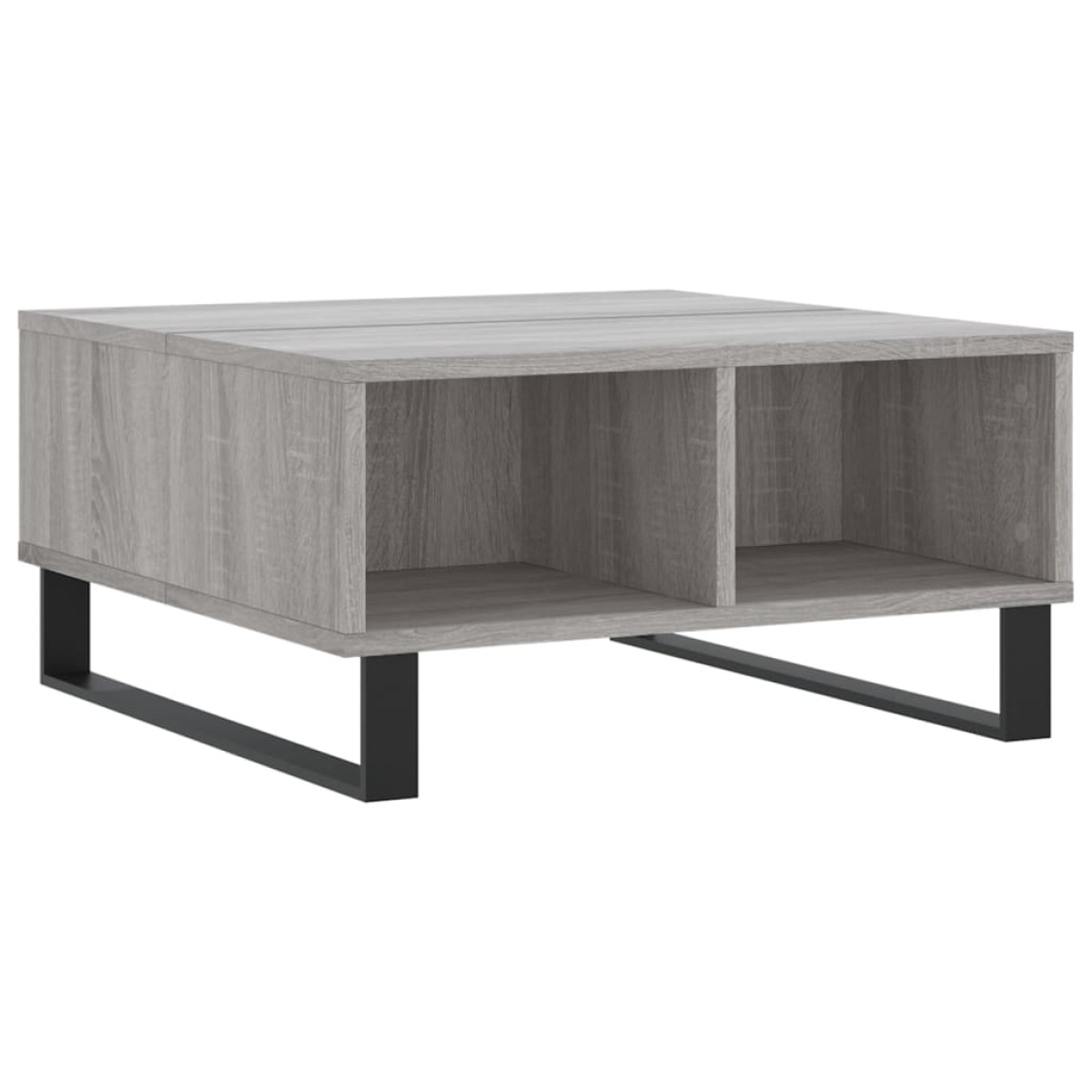vidaXL Τραπεζάκι Σαλονιού Γκρι Sonoma 60x60x30 εκ. Επεξεργασμένο Ξύλο