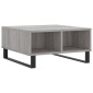 vidaXL Τραπεζάκι Σαλονιού Γκρι Sonoma 60x60x30 εκ. Επεξεργασμένο Ξύλο