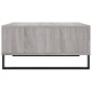 vidaXL Τραπεζάκι Σαλονιού Γκρι Sonoma 60x60x30 εκ. Επεξεργασμένο Ξύλο