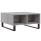 vidaXL Τραπεζάκι Σαλονιού Γκρι Sonoma 60x60x30 εκ. Επεξεργασμένο Ξύλο