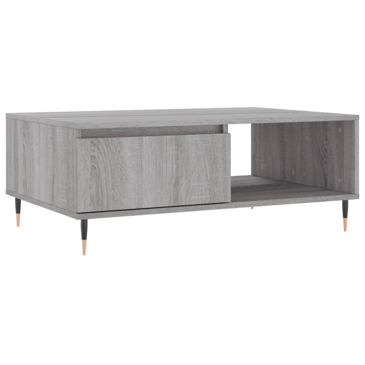 vidaXL Τραπεζάκι Σαλονιού Γκρι Sonoma 90x60x35 εκ. Επεξεργασμένο Ξύλο