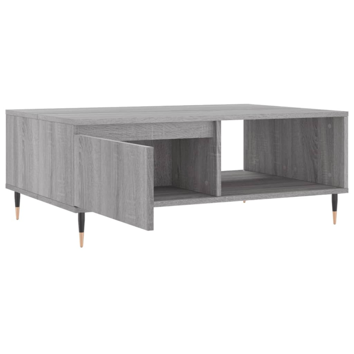 vidaXL Τραπεζάκι Σαλονιού Γκρι Sonoma 90x60x35 εκ. Επεξεργασμένο Ξύλο