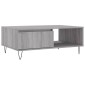 vidaXL Τραπεζάκι Σαλονιού Γκρι Sonoma 90x60x35 εκ. Επεξεργασμένο Ξύλο