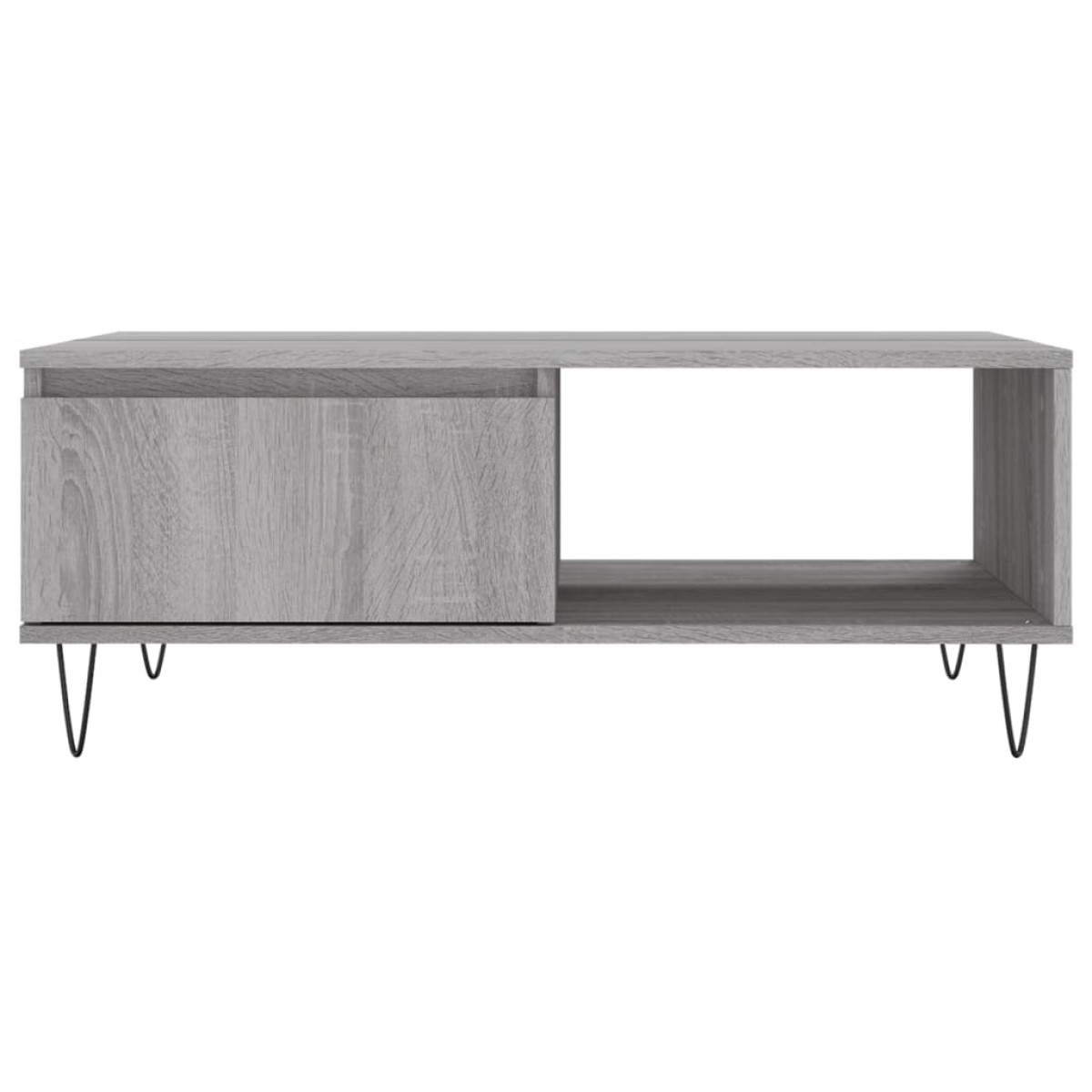 vidaXL Τραπεζάκι Σαλονιού Γκρι Sonoma 90x60x35 εκ. Επεξεργασμένο Ξύλο