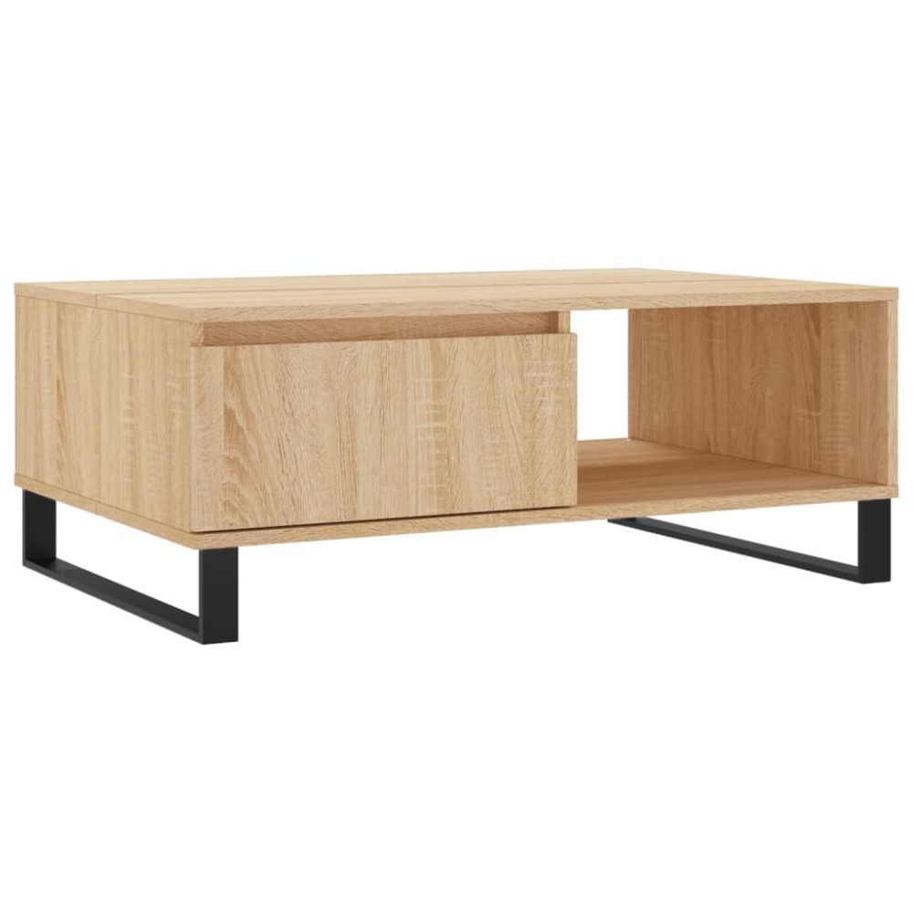 vidaXL Τραπεζάκι Σαλονιού Sonoma Δρυς 90x60x35 εκ. Επεξεργασμένο Ξύλο