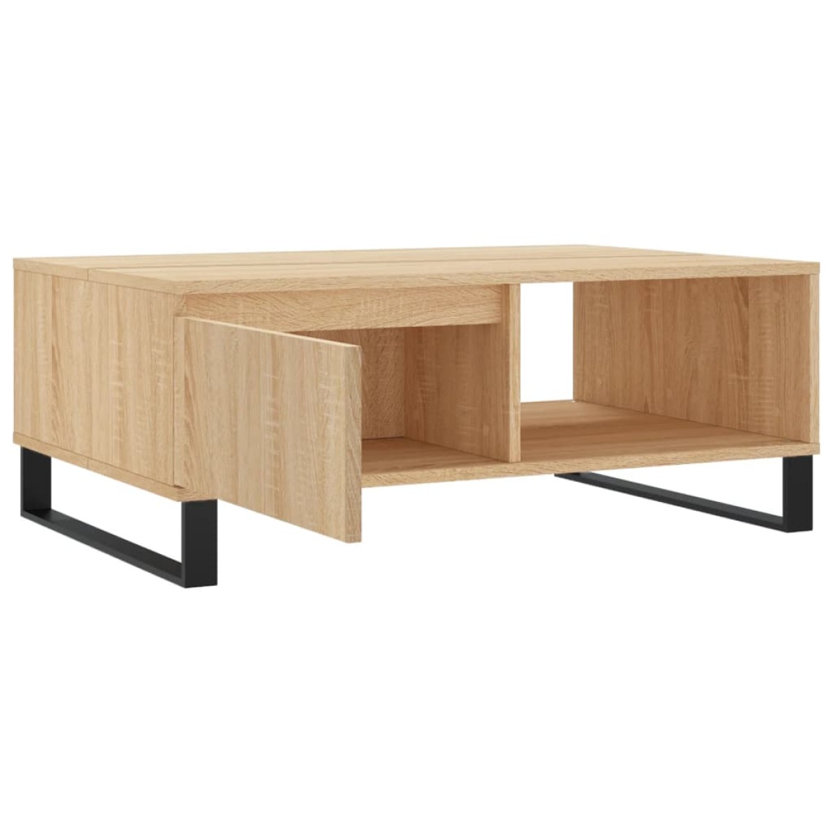 vidaXL Τραπεζάκι Σαλονιού Sonoma Δρυς 90x60x35 εκ. Επεξεργασμένο Ξύλο