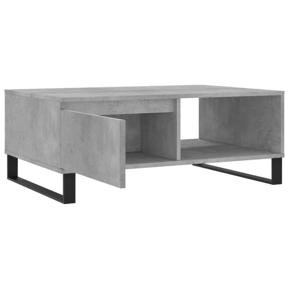 vidaXL Τραπεζάκι Σαλονιού Γκρι Σκυρ. 90x60x35 εκ. Επεξεργασμένο Ξύλο