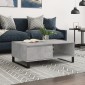 vidaXL Τραπεζάκι Σαλονιού Γκρι Σκυρ. 90x60x35 εκ. Επεξεργασμένο Ξύλο
