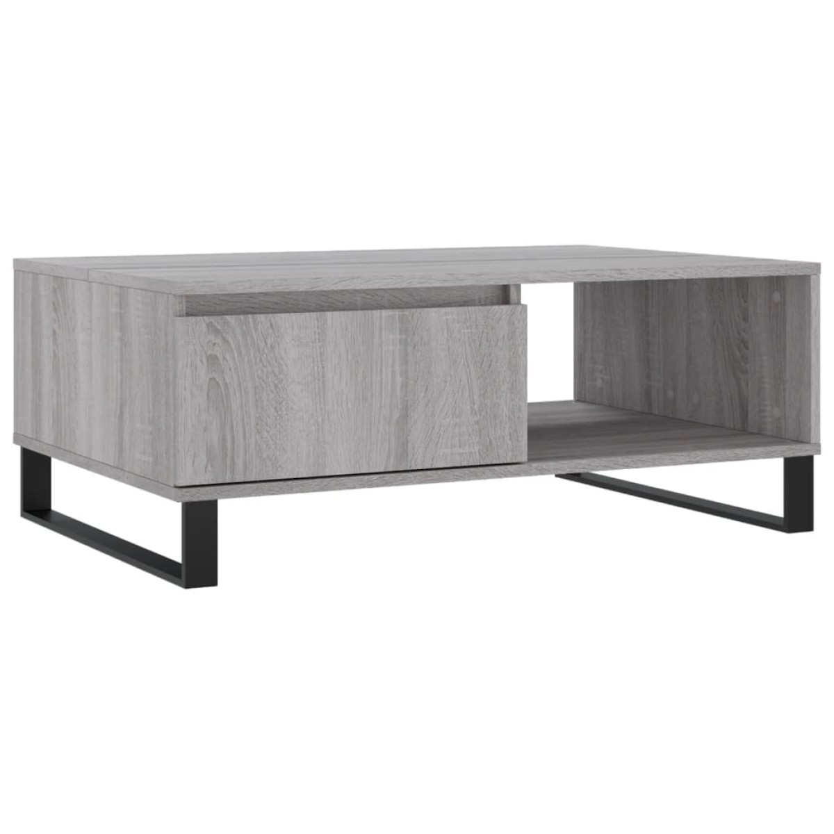 vidaXL Τραπεζάκι Σαλονιού Γκρι Sonoma 90x60x35 εκ. Επεξεργασμένο Ξύλο