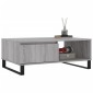 vidaXL Τραπεζάκι Σαλονιού Γκρι Sonoma 90x60x35 εκ. Επεξεργασμένο Ξύλο