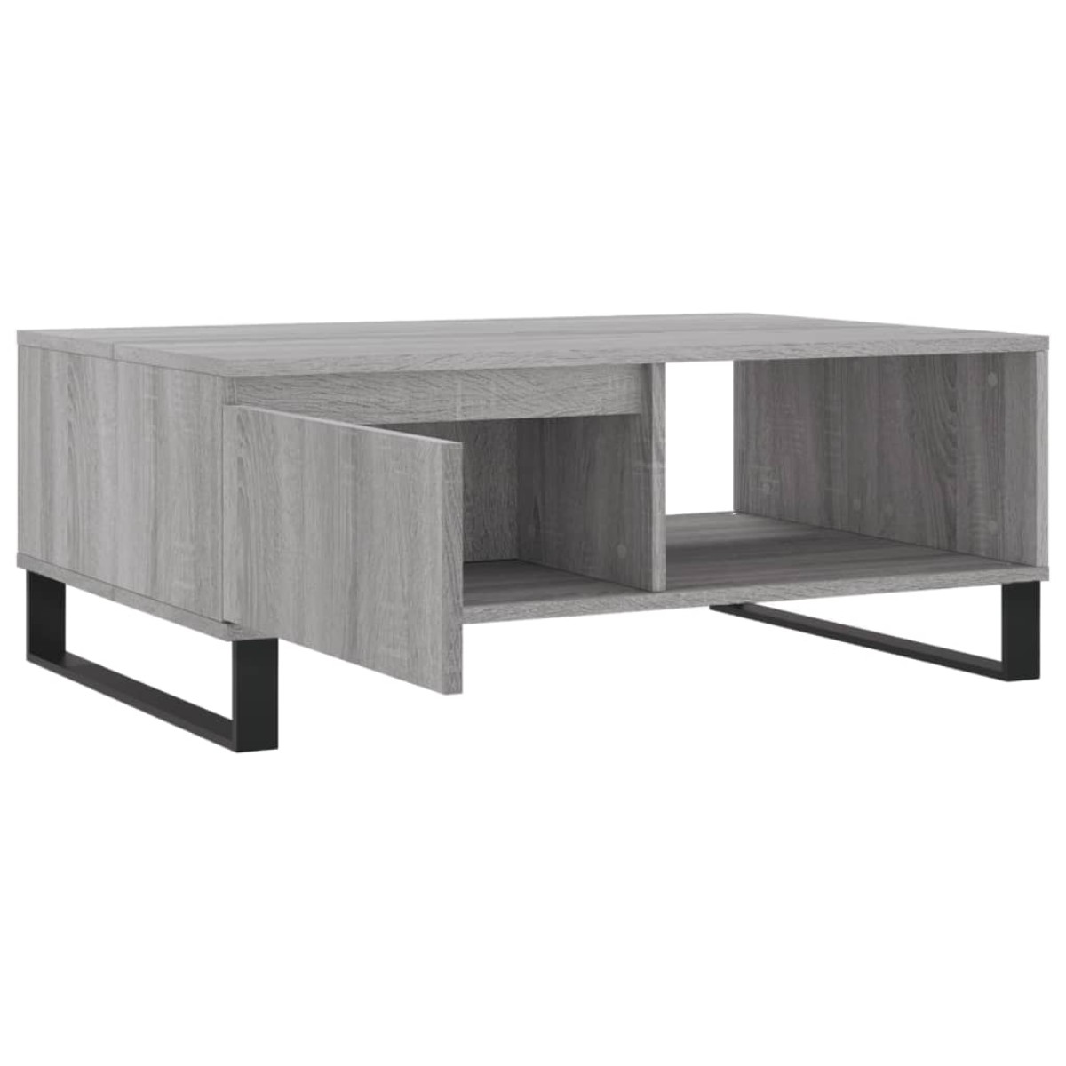 vidaXL Τραπεζάκι Σαλονιού Γκρι Sonoma 90x60x35 εκ. Επεξεργασμένο Ξύλο
