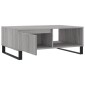 vidaXL Τραπεζάκι Σαλονιού Γκρι Sonoma 90x60x35 εκ. Επεξεργασμένο Ξύλο