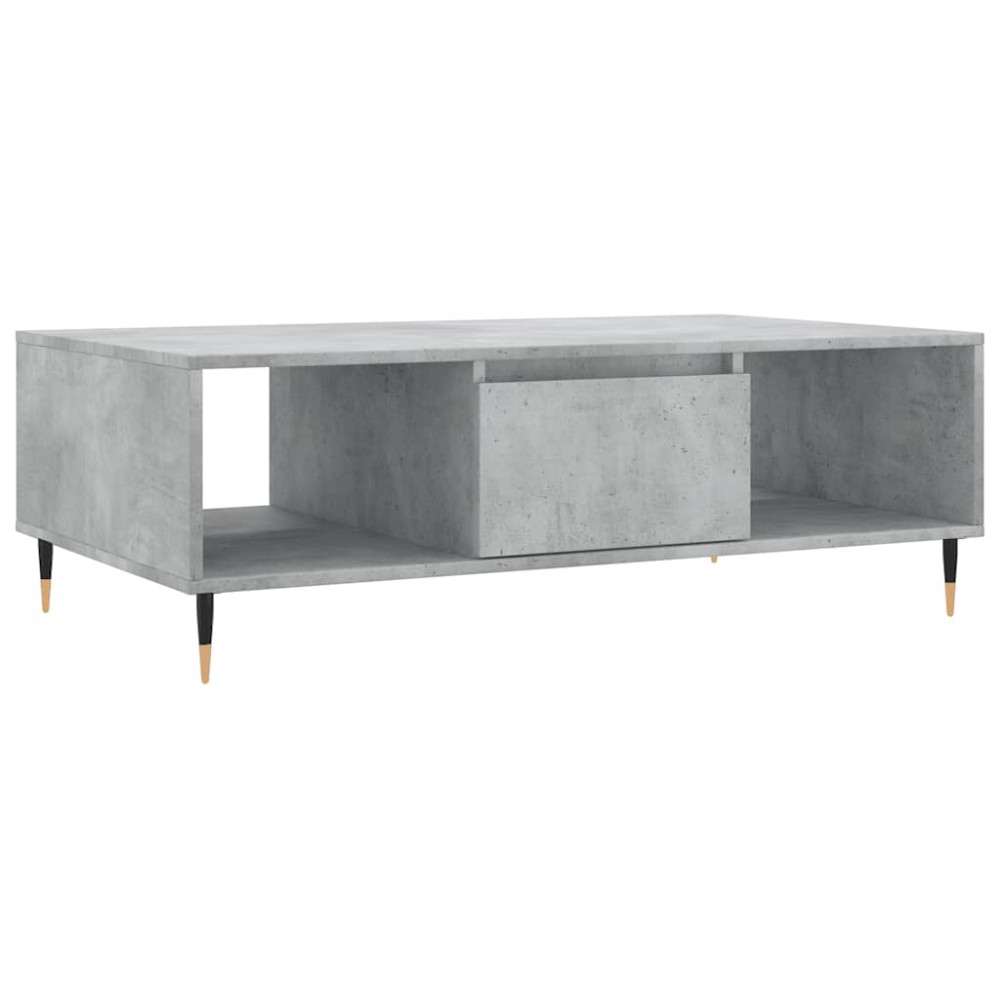 vidaXL Τραπεζάκι Σαλονιού Γκρι Σκυρ. 104x60x35 εκ. Επεξεργασμένο Ξύλο
